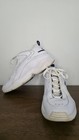 Ryka Hys-9803 Women   s 8 5 White Navy Leather Athletic Fitness Shoes Vintage