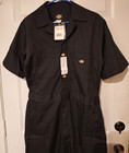 Dickies Men s Short Sleeve Coverall Black Size M L New With Tag 33999bk