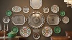 Webster Wilcox American Rose Silverplate Tray 15  Vintage Serving Platter Large