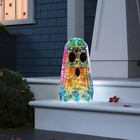 18  Narrow Iridescent Ghost 3d Novelty Modular Light Structure Cool White -
