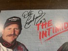 Dale Earnhardt Signed 8x10 Hero Card Autograph 1990 The Intimidator