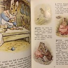 Vintage 1989 Peter Rabbit Picture Book Uk Collage Journal Collectible