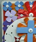 Muertos De Placa Derrick Wulff Upcycled Art New Mexico Plaque