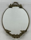 Vintage Filigree Butterflies Dresser Vanity Perfume Mirror Tray Matson Style