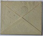 Lithuania 1940  Mourning Envelope To An Address In Paris  Correctly Franked