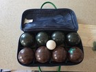 Pottery Bard Bocce Ball Set  Vintage-rare  Must See  Great Condition 