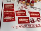 Vintage Chemcraft Chemistry Set Lot Atomic Energy Manual Chemicals Porter Co 
