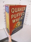 Cereal Box 1930s Quaker Puffed Wheat Shirley Temple Child Movie Star Photo