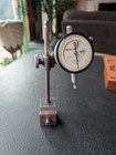 Starrett Magnetic Base 657 Indicator Holder In Wooden Box  25-511 Needs Repair