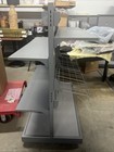 Gondola Shelving 4 Foot Two Sided Unit Sleek Gray Titanium Commercial  Retail    