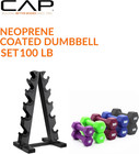 Barbell Neoprene Dumbbell Weights Pairs   Sets   Multiple Colors