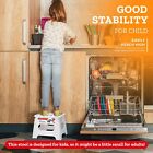 Folding Step Stool Foldable Stool Height Kids Step Stool 300 75 Inch White