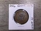 1856 Braided Hair Large Cent Us Coin With Upright 5 Details Desc 121624 30rr
