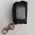 Black Leather Case   Cover For Compustar 2wt9r-fm Remote Control Transmitter