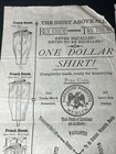 C  1890 Lot Of 2 R s  Barker Clothing And Men   s Furnishing Goods Lock Haven Pa