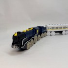 Brio Wooden Railway Polar Express Train 32500   2 Custom Coaches - Not Working