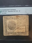 1778 September 26  7 Continental Currency Pmg Vf30 Cc-80