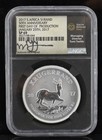2017 South Africa Krugerrand 50th Anniversary Ngc Sp69 W  Mint Box   Coa