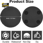 60 Pieces Slate Coasters   4 Inch Black Coasters Stone Coaster Set