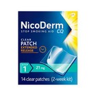  2 Pack  Nicoderm Cq Step 1 Extended Release Nicotine Patches To Stop Smoking