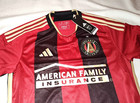 Adidas Authentic Atlanta United Fc 23 24 Home Soccer Jersey Ic3001 Small  150 S
