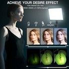 2 Pack Led Video Light Kit Studio 2700-6500k Dimmable Photo Tripod Photography