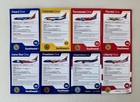     southwest Airlines Trading Cards Full Set W  Protector