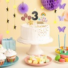 23rd Birthday Black Track Number Candles Birthday Cake Candle Decorations