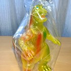 Marusan 68 Godzilla 350 Golden Yellow Clear Ver Sofubi Vinyl Figure Kaiju Japan