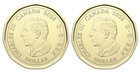 Canada 2026 Fifa World Cup   1  Loonie  Non And Coloured Coins From Rolls Bu