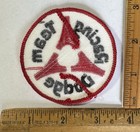 Vintage Dodge Racing Team Classic Logo Iron Or Sew On Patch Mopar Muscle Car