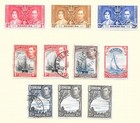 Bermuda 1937-40 Album Page Mint Hinged   Used
