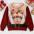 Funny Ugly Sweatshirt Light Up The Holiday Party Christmas Xmas02
