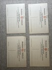 Set Of 4 German World War One Postcards Depicting German And Austrian Commanders