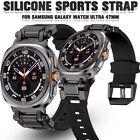 Silicone Band For Samsung Galaxy Watch 7 Ultra 47mm No Gaps Strap Replacement