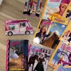 Vintage Y2k Retro Barbie Books 90s 80s Lot Set Bundle