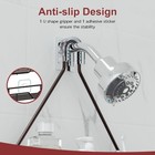 Bronze Over Shower Head Caddy Hanging Bathroom Organizer Shampoo Holder 4 Hooks
