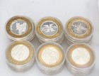 27 Coin Lot Of 27 Ten Dollar Las Vegas Casino Gaming Tokens 999 Silver Lot