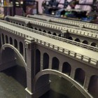 Ho 1 87 Scale Bridge 75-inch Long Paulins Kill Viaduct Bridge 3d Printed