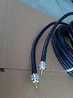 Usmade Rg-213 u Pl259 Male To Pl259 Male Real Copper Coax Cable Cb Ham Radio Lot