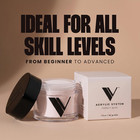 V Beauty Pure Acrylic System     Colored Acrylic Nail Cover Powder For Professiona