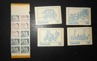 Canada Scott  544c Queen Mnh Complete Booklets Of 10 Five Different Covers