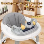 Foldable 3-in-1 Toddler Walker Activity Center W  Music And Light For Boys Girls