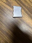 Machined Aluminum Cigarette Lighter Art Deco Top Load Flint fuel Untested Read