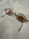Antique Shooting Spectacles 1800s Sharpshooter Glasses Amber Frosted Victorian