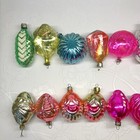 Vintage Glass Christmas Tree Ornament Decoration Soviet Ussr     543
