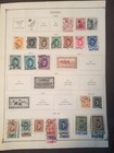 Mixed Lot 156 Egypt Stamps Hinged On Sheets 1872-1956 Used Unused In Binder