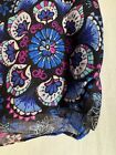 Vera Bradley Scarf Soft Fringed All Season Multicolor Viscose Nwt