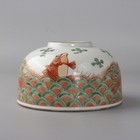 Chinese Qing Yongzheng Famille Rose Porcelain Carp Pattern Brush Washer 5 1 
