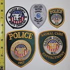 Lot Of 5 Different Gaston County Nc Police Patches Gastonia North Carolina